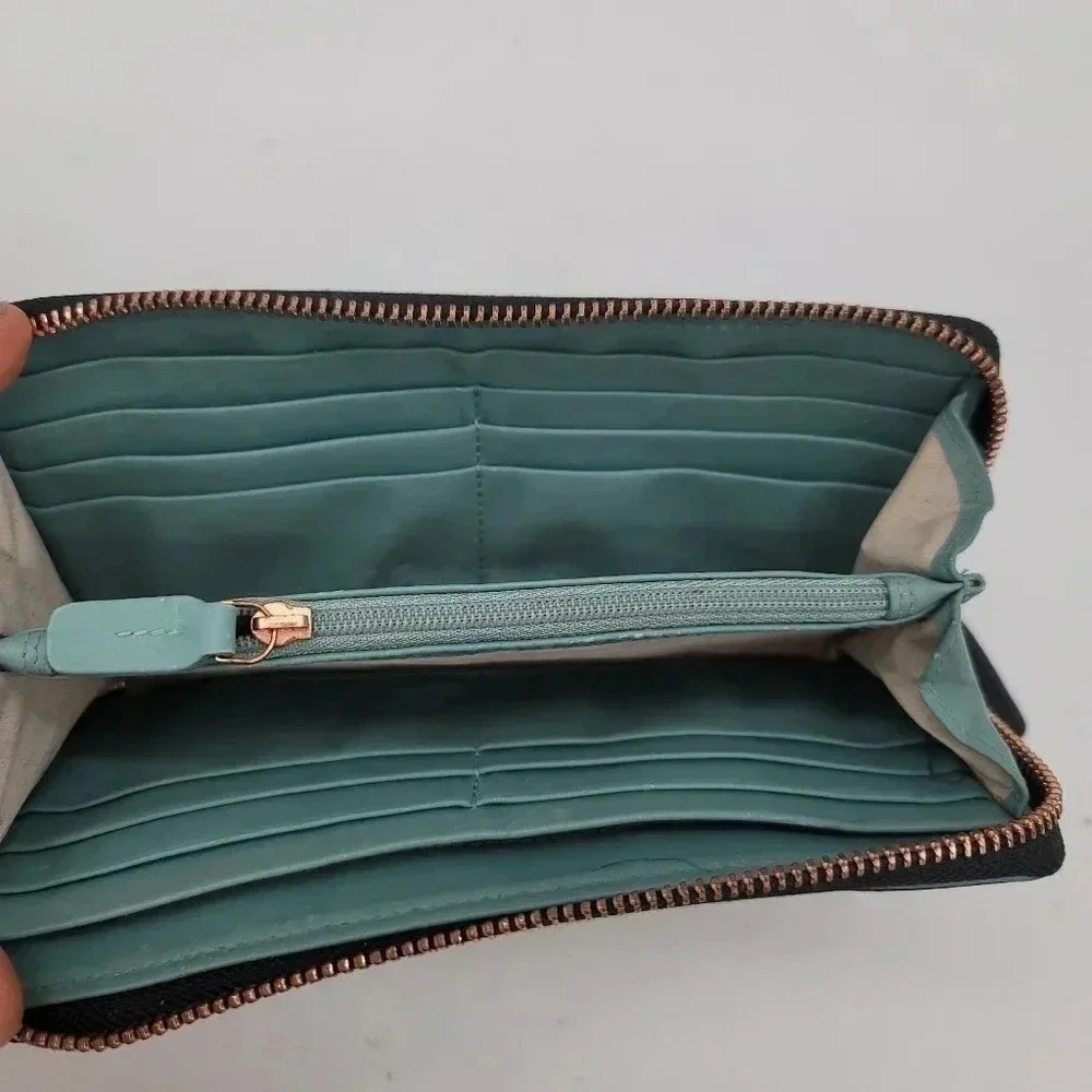 Radley London Women's Wallet Arlington Street Leather Zip Around Black 7.5